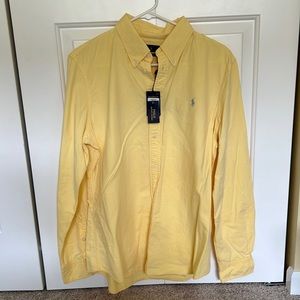 Ralph Lauren Yellow Polo. NWT Size XL